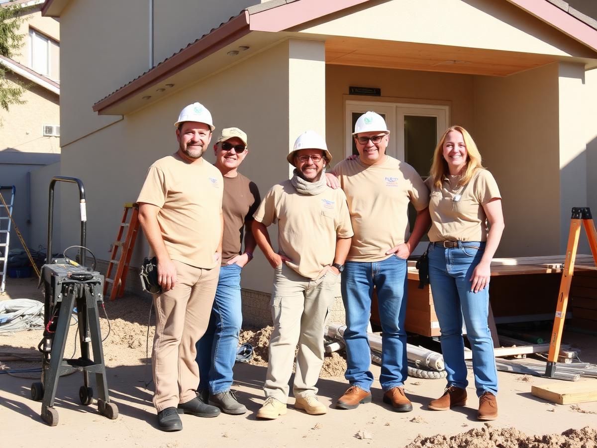 Al Asadi Construction team on a Calgary job site